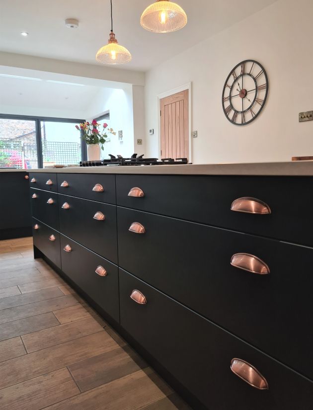Kitchen designed and installed by Leger Interiors in York