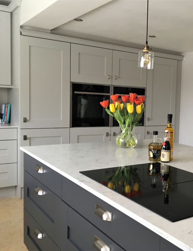 Luxury Shaker Kitchen designed and installed by Leger Interiors in York