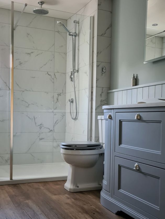 Bathroom designed and installed by Leger Interiors in York