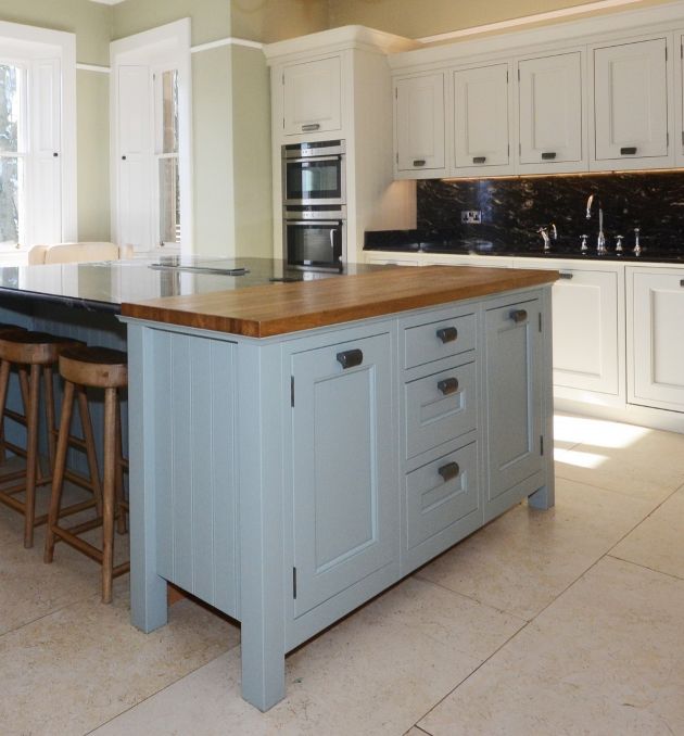 Luxury 1909 Shaker Kitchen designed and installed by Leger Interiors in York country Home